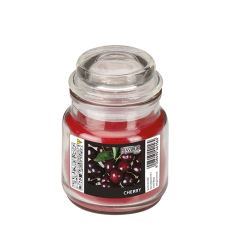 Flavour by GALA Bonbonglas mit Wachsfüllung Ø 60 mm · 85 mm bordeaux - Cherry